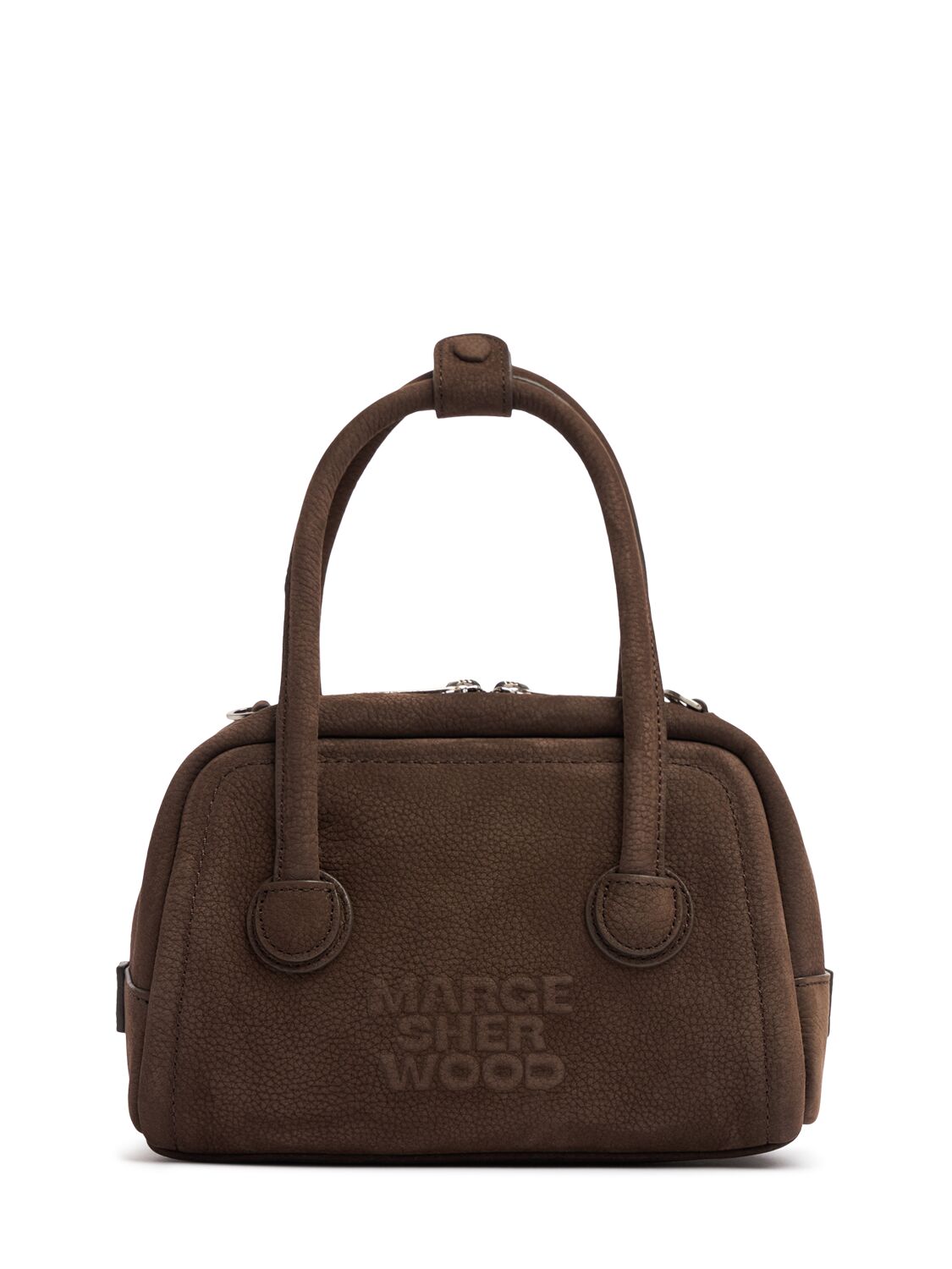 MARGESHERWOOD Mini Soft Tote Nubuck Top Handle Bag