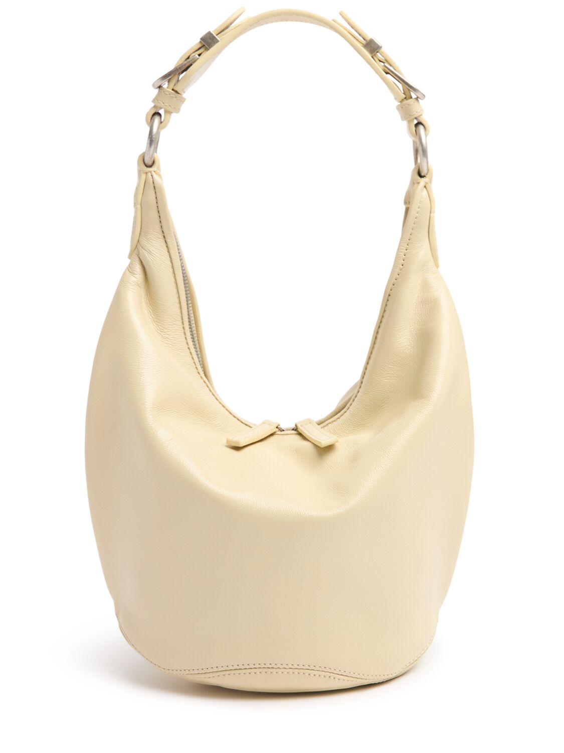 MARGESHERWOOD Pumpkin Leather Shoulder Bag