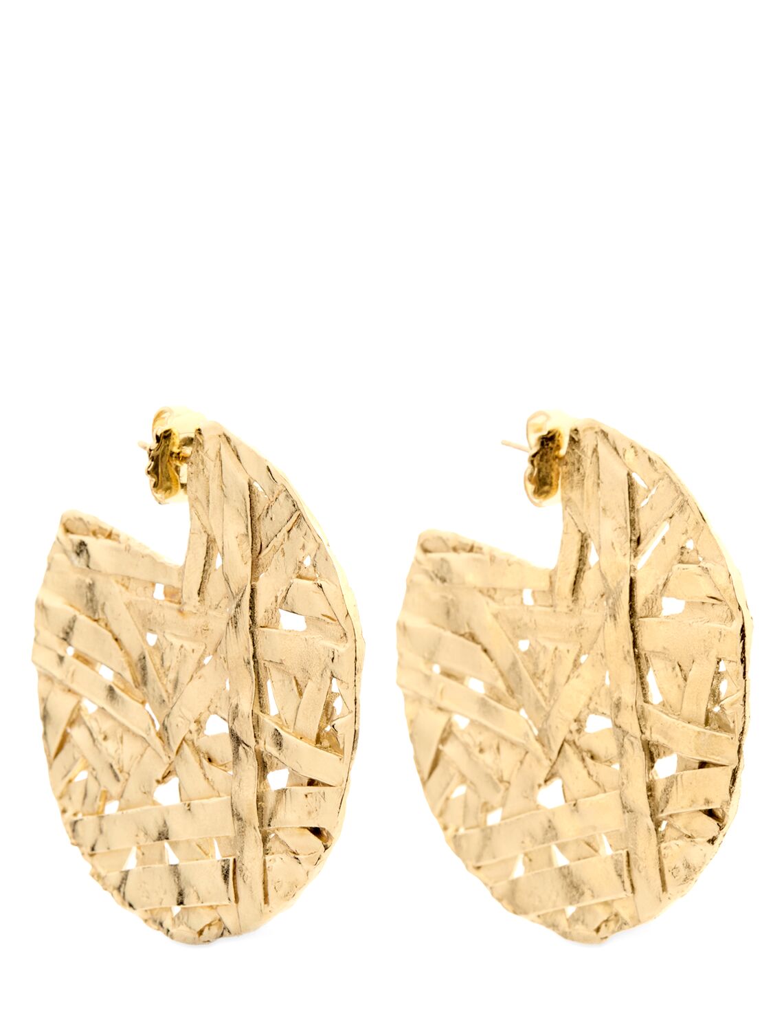 Large Icon Hoop Earrings