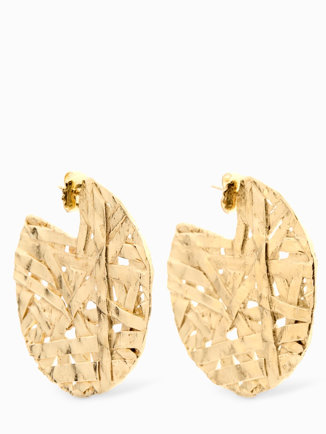 Large Icon Hoop Earrings