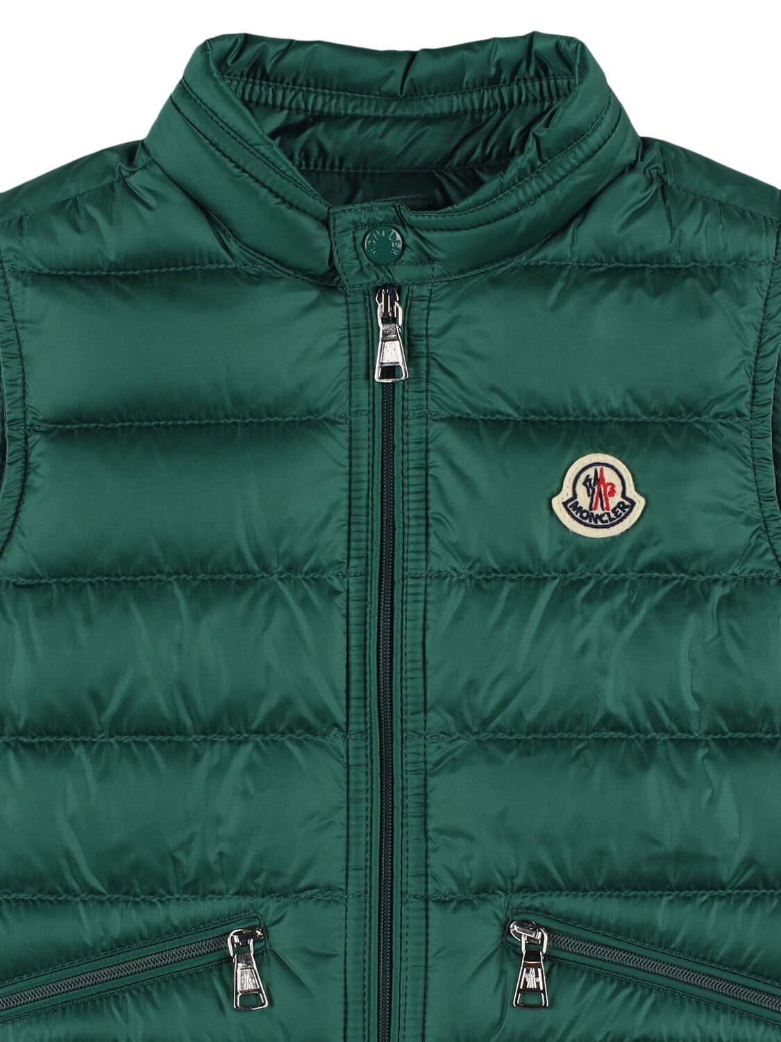 MONCLER GUI PACKABLE NYLON DOWN VEST 