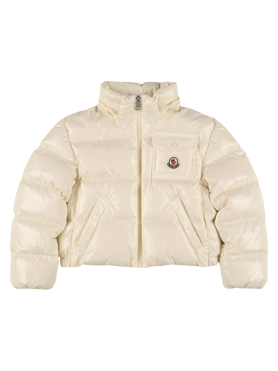 Moncler Andro Nylon Down Jacket In White