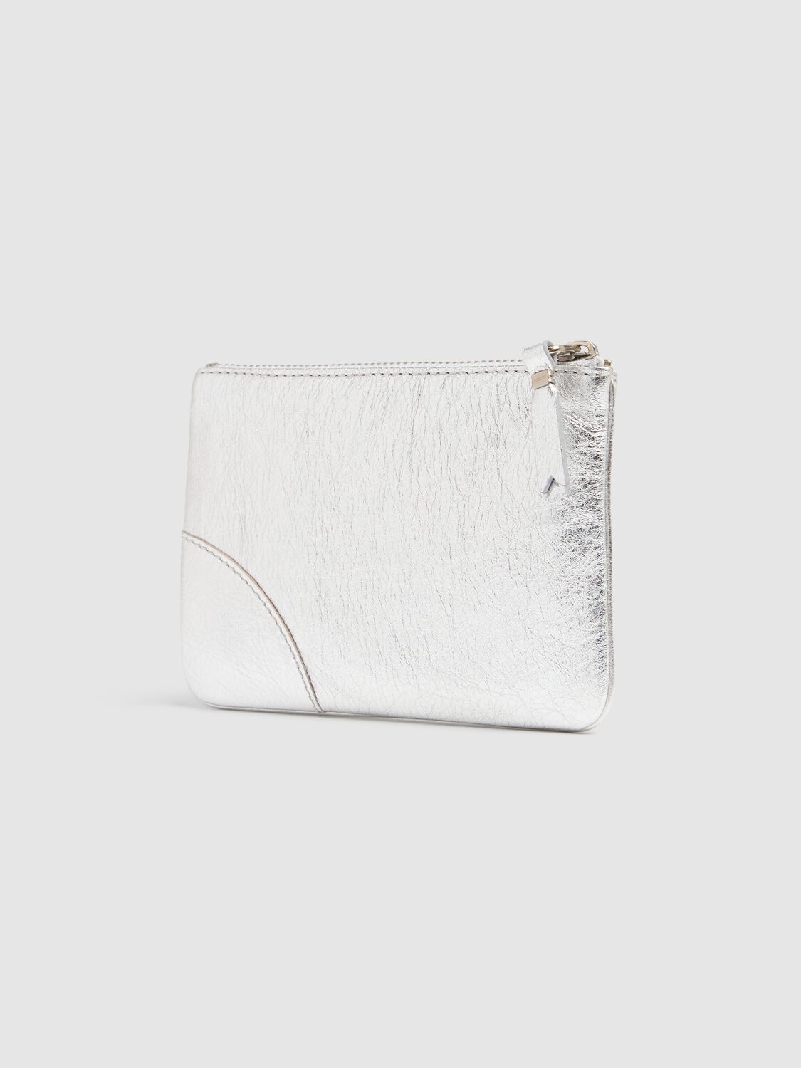 COMME DES GARÇONS EMBOSSED ROOTS ZIP WALLET 