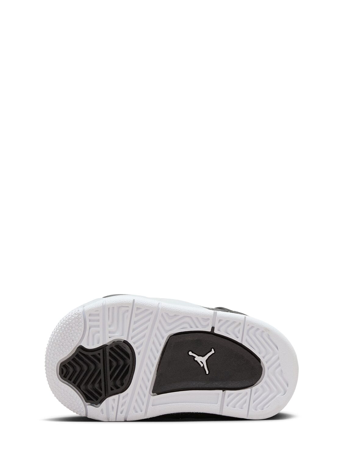 Shop Jordan 4 Retro Sneakers In Black/white