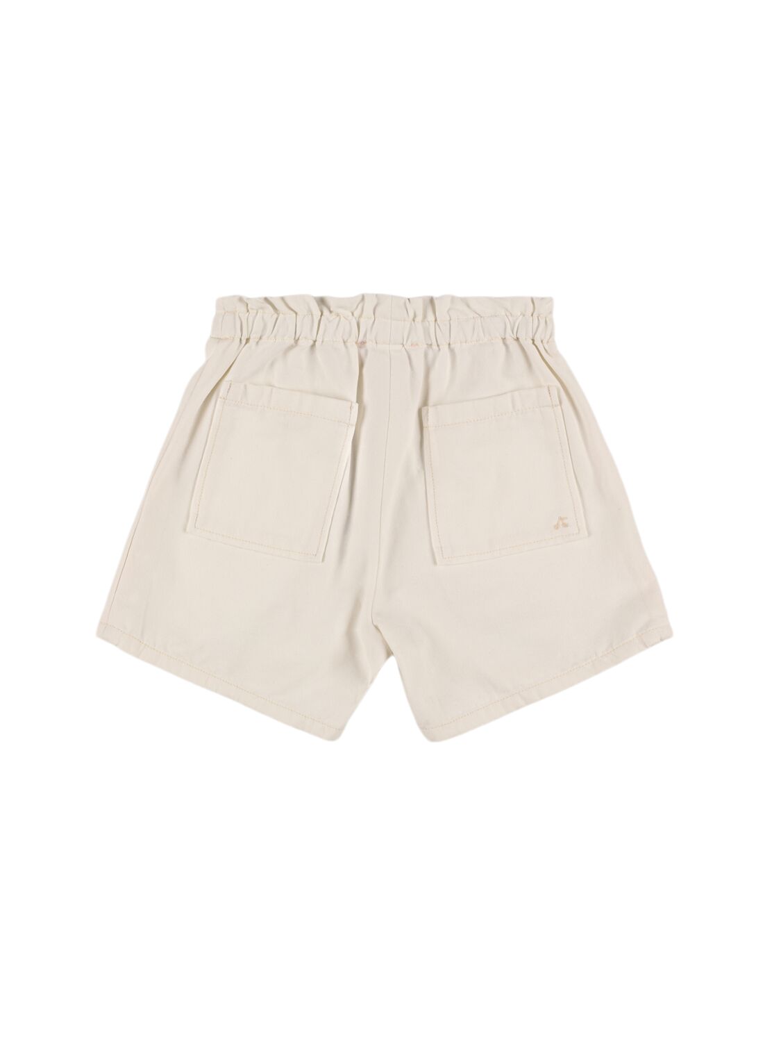 Bonpoint Cotton Gabardine Shorts In White