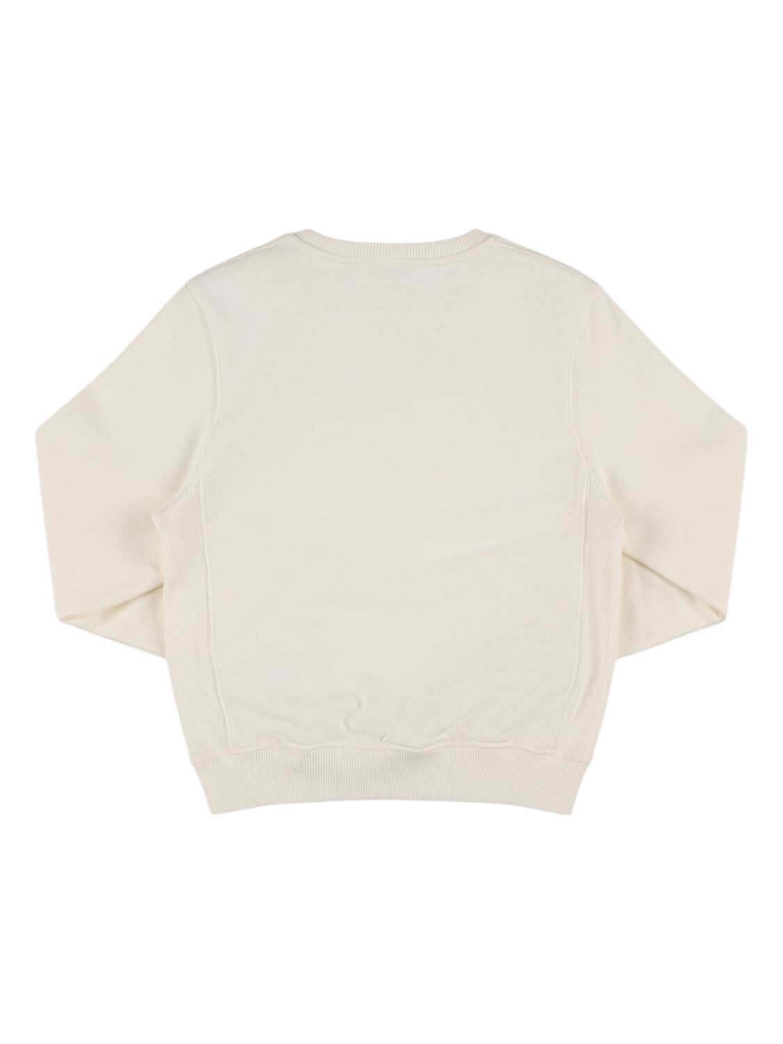 CASABLANCA PRINTED COTTON CREWNECK SWEATSHIRT 