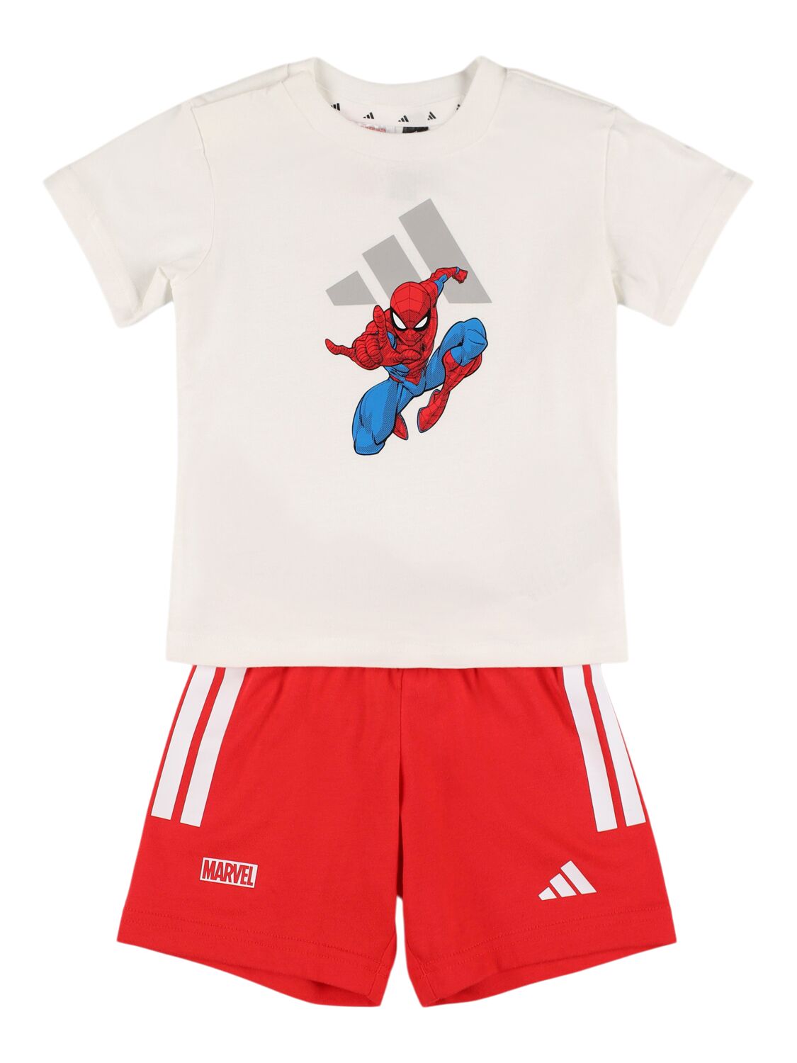 ADIDAS ORIGINALS Cotton Jersey T-shirt & Shorts