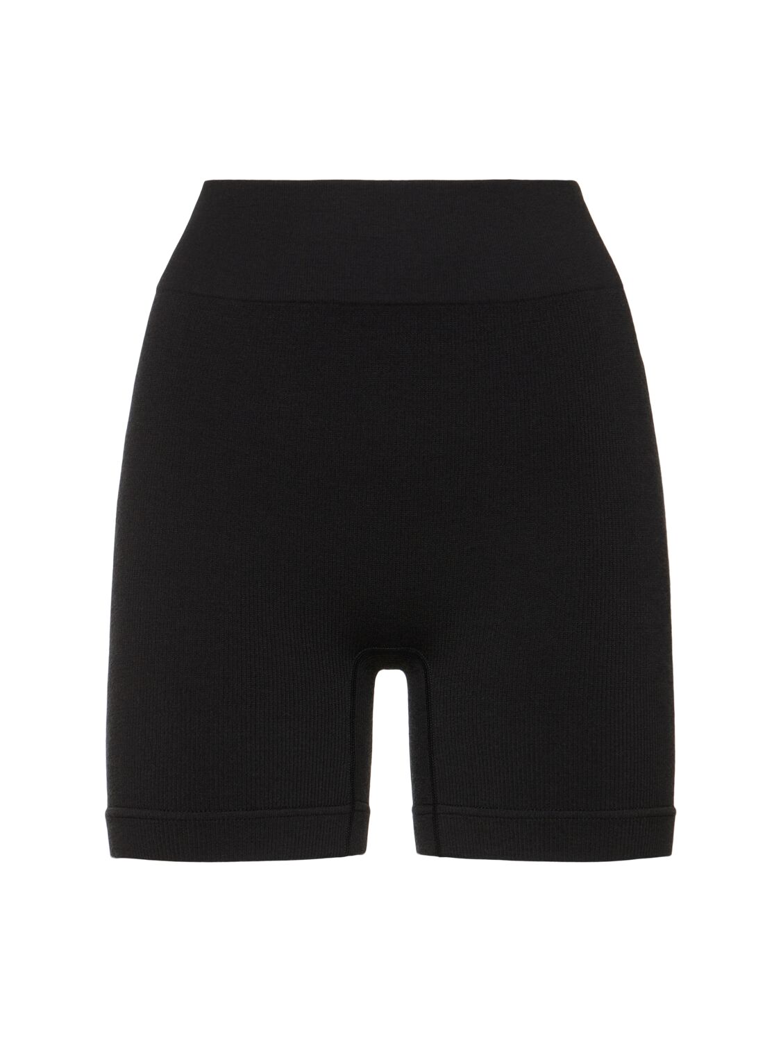 Classic Wool Blend Mini Shorts