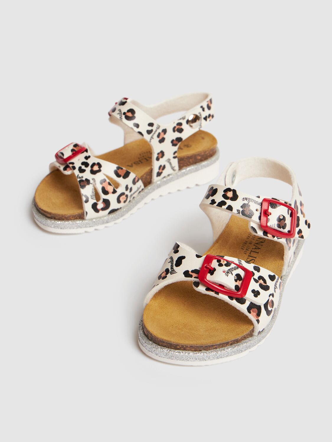 MONNALISA PRINTED SANDALS 
