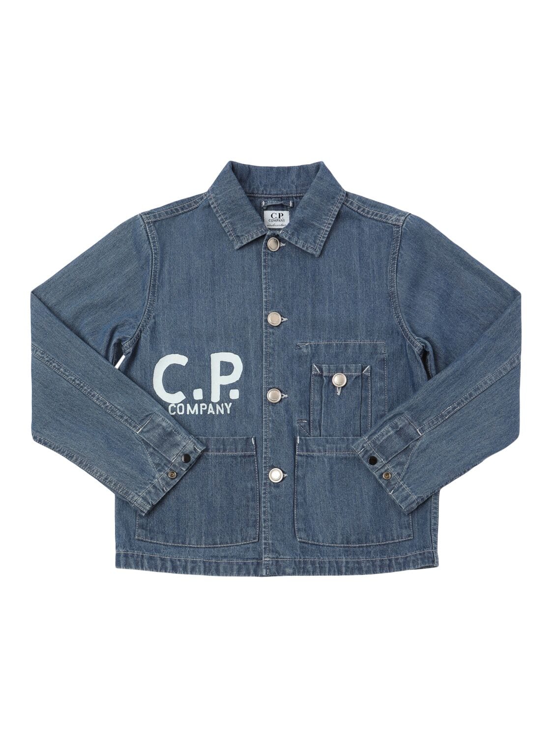 Stretch Cotton Denim Jacket