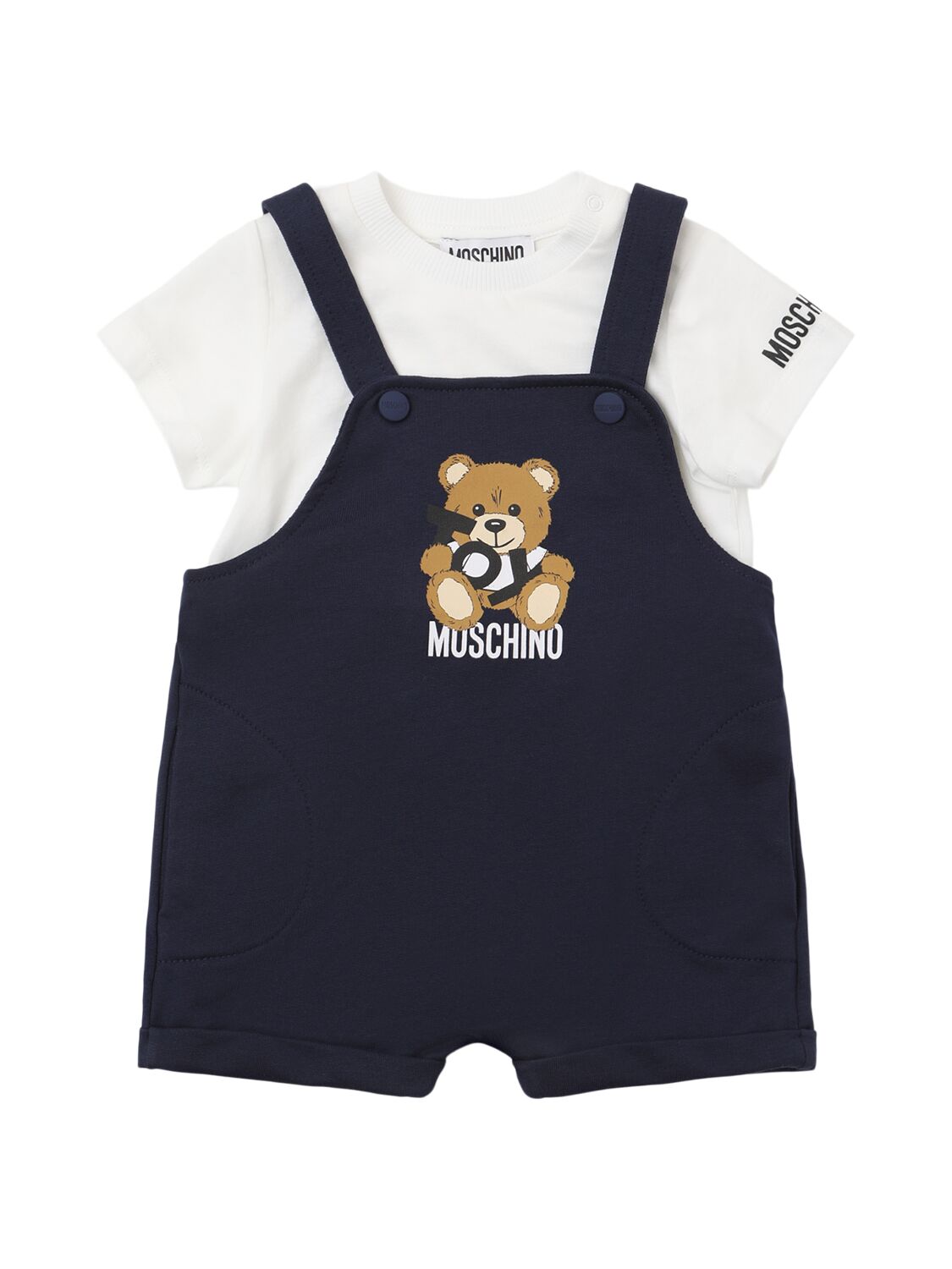 MOSCHINO Cotton T-shirt & Overalls