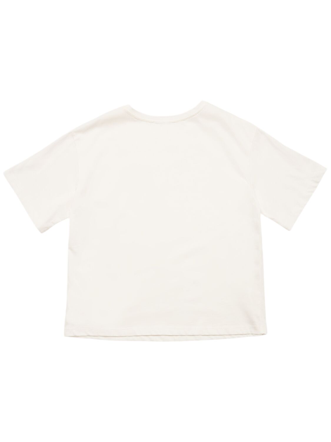 Philosophy Printed Logo Cotton Jersey T-shirt In White
