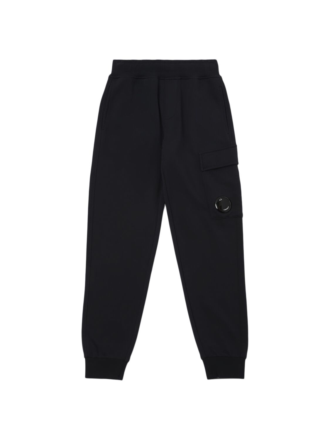 C.p. Company Cotton Sweatpants In Dark Blue