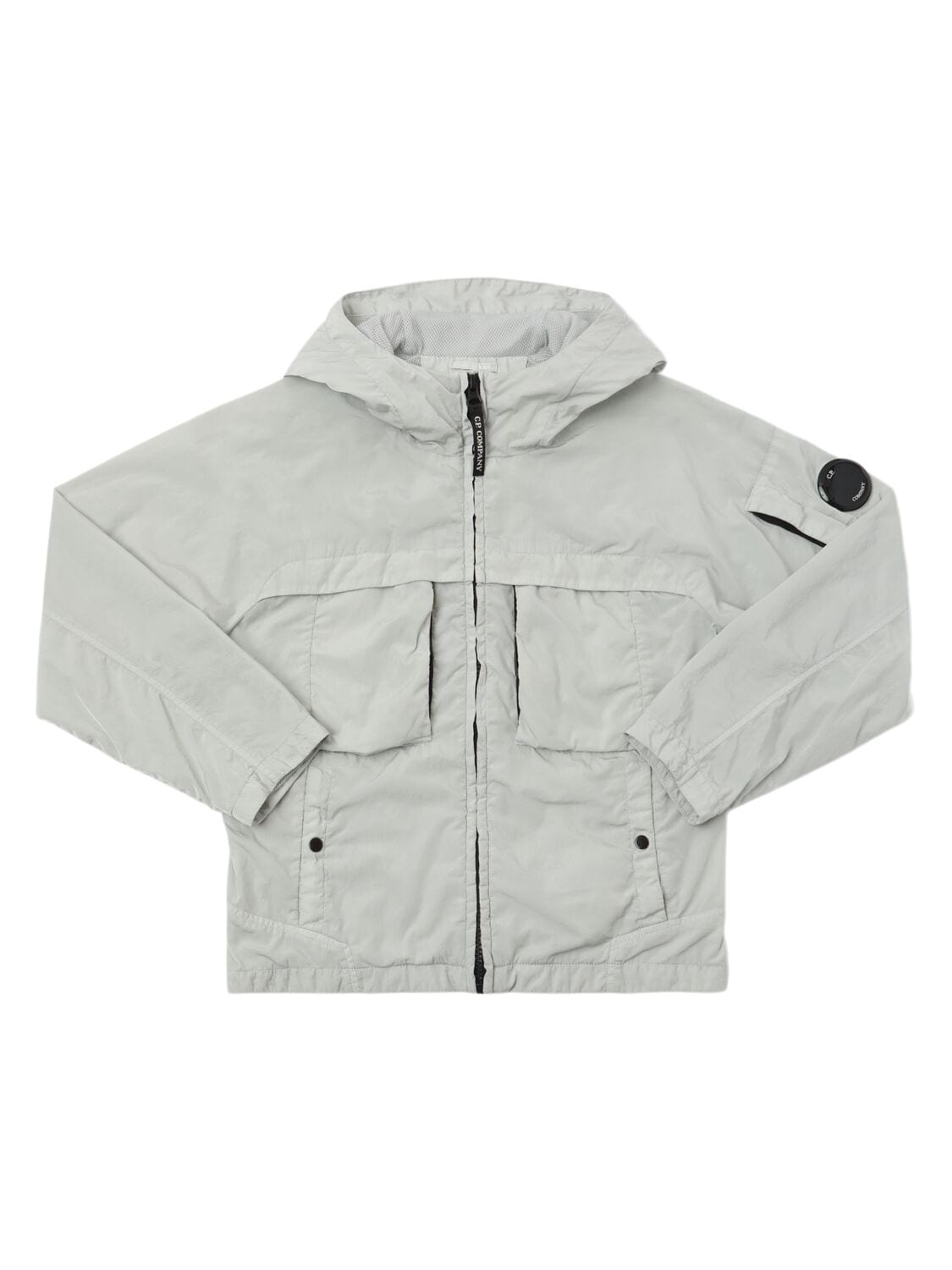 Hooded Nylon  Jacket