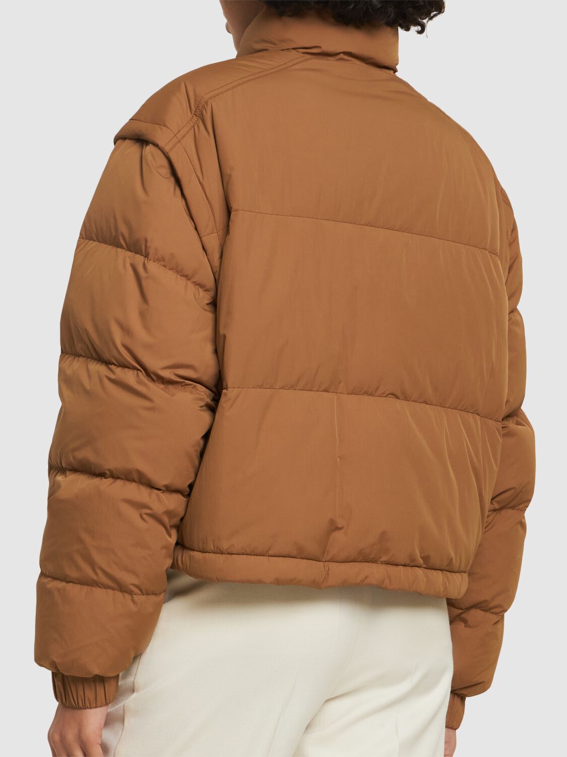 Moncler Selle Down Jacket In Beige