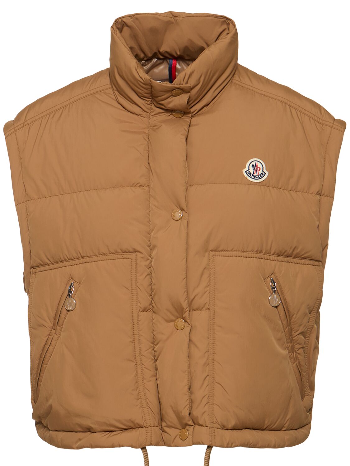 Moncler Selle Down Jacket In Beige