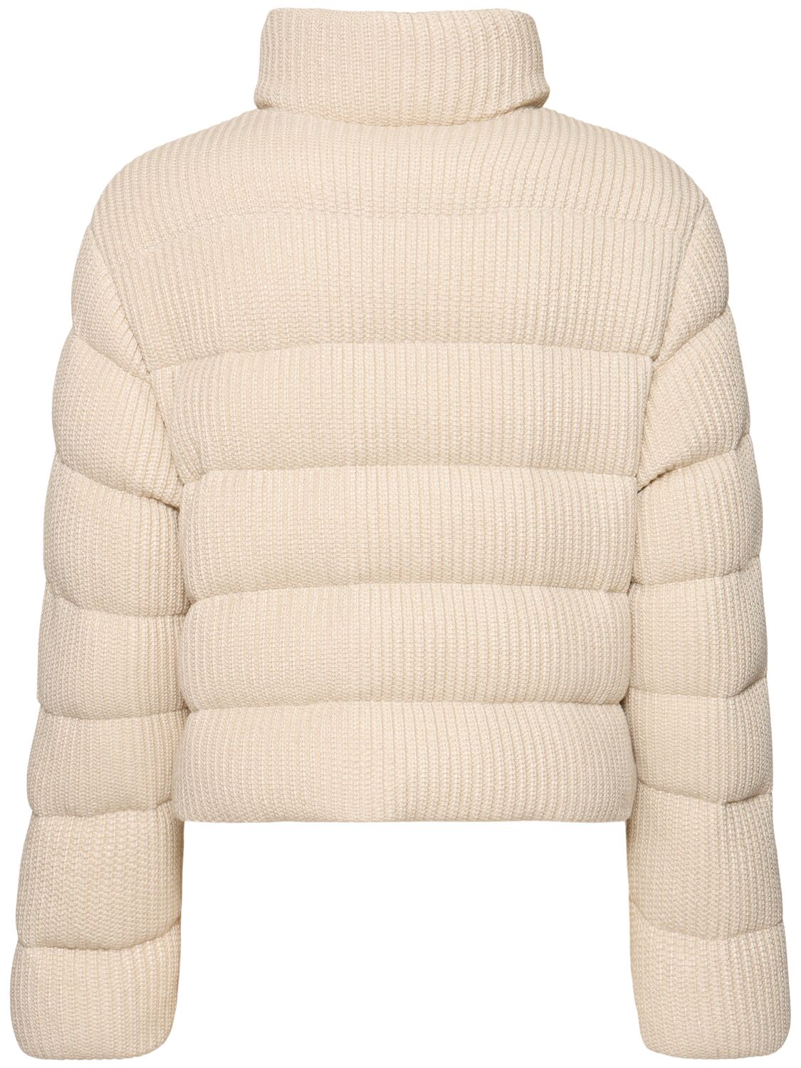Moncler Mauzun Long-sleeved Down Jacket In 金色