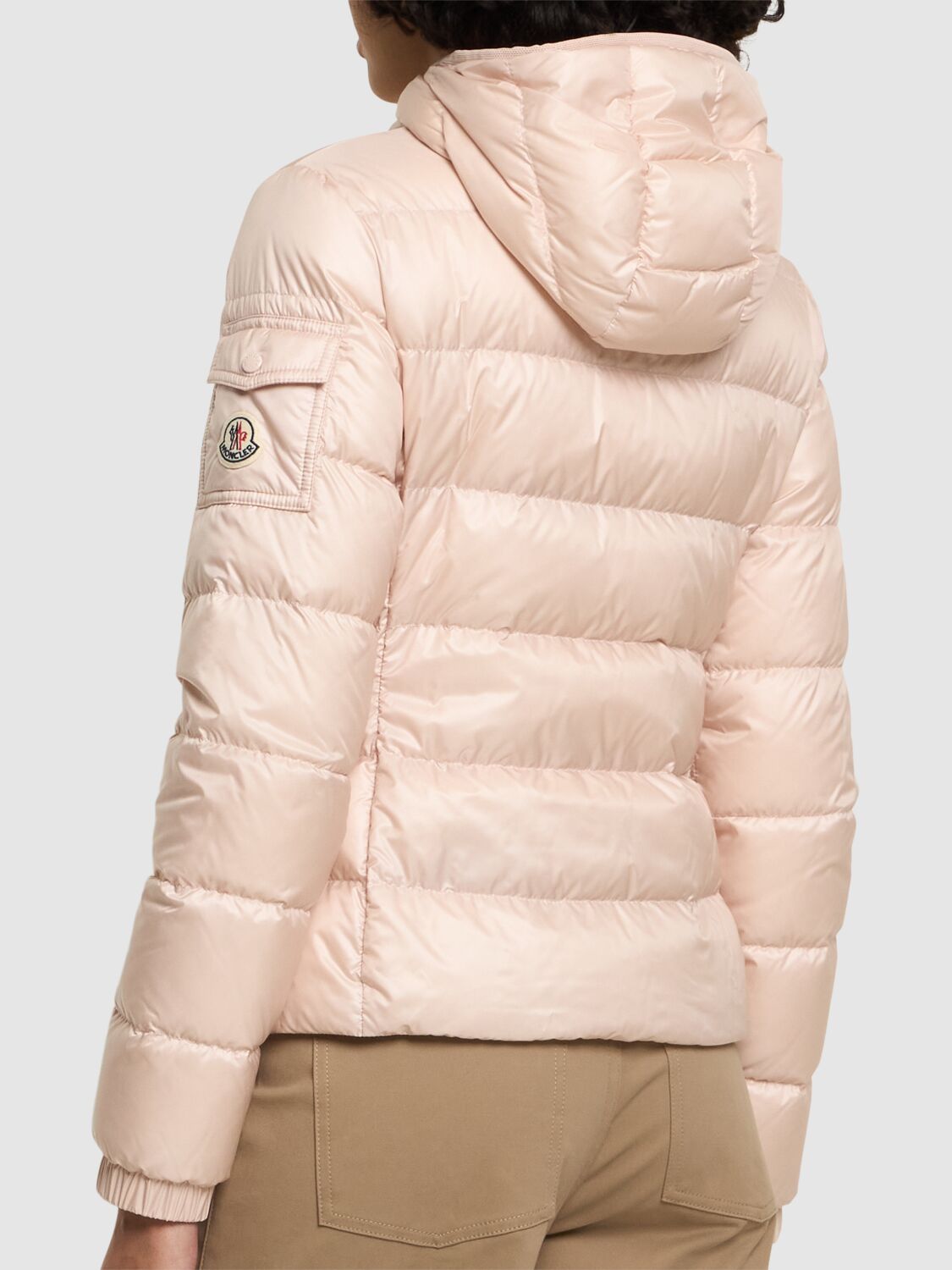 MONCLER GLES NYLON DOWN JACKET 