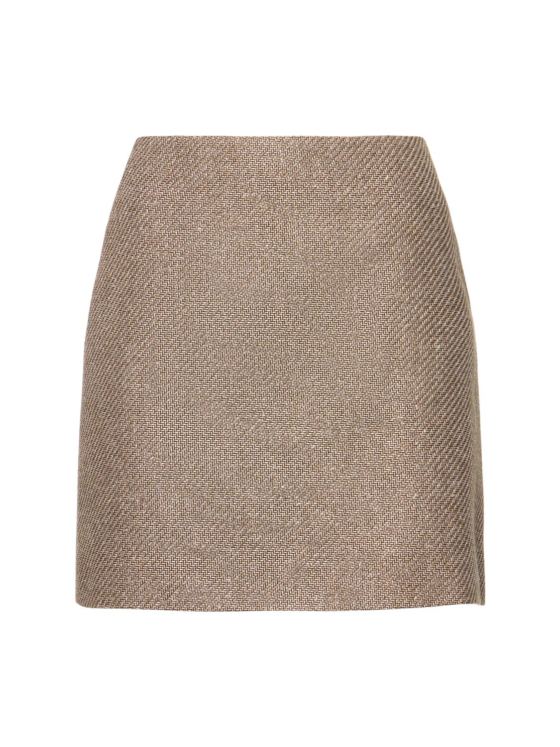 Coci Linen Blend Mini Skirt