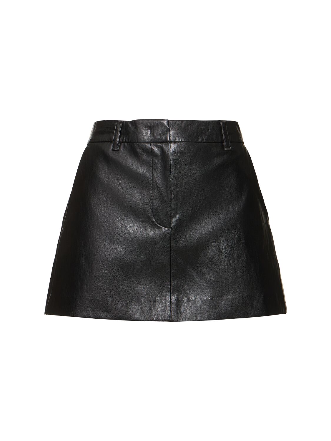 Synthetic Mini Skirt