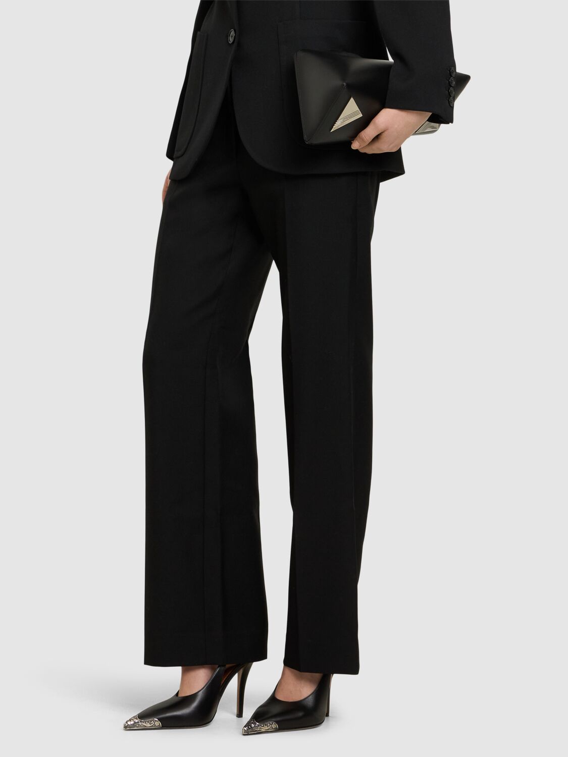 Paris Texas Woman Pumps Black Size 8 Leather In Black