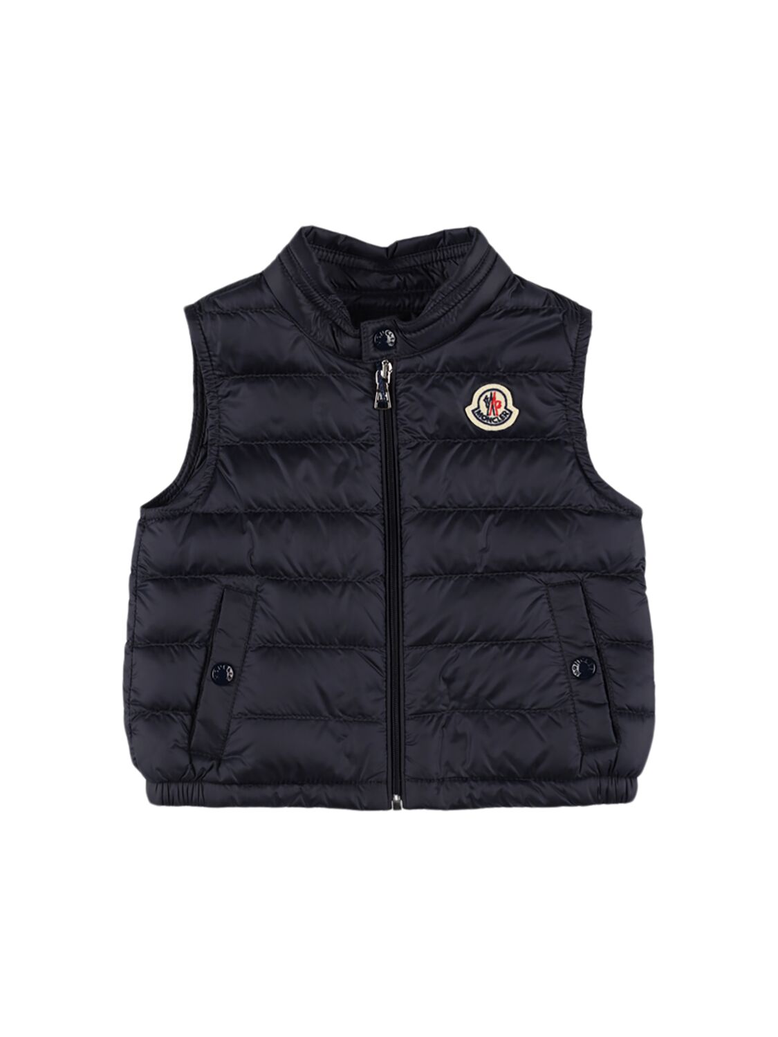 Moncler New Amaury Packable Nylon Down Vest In 午夜蓝