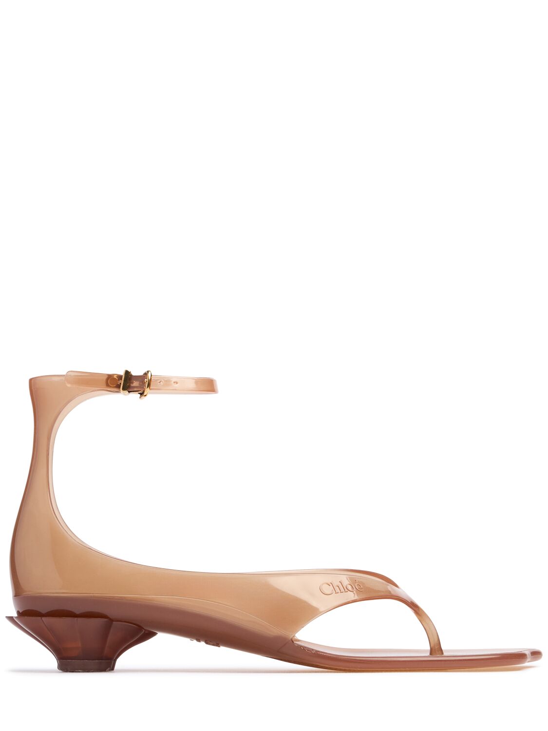 CHLOÉ 20mm Rubber Jelly Sandals