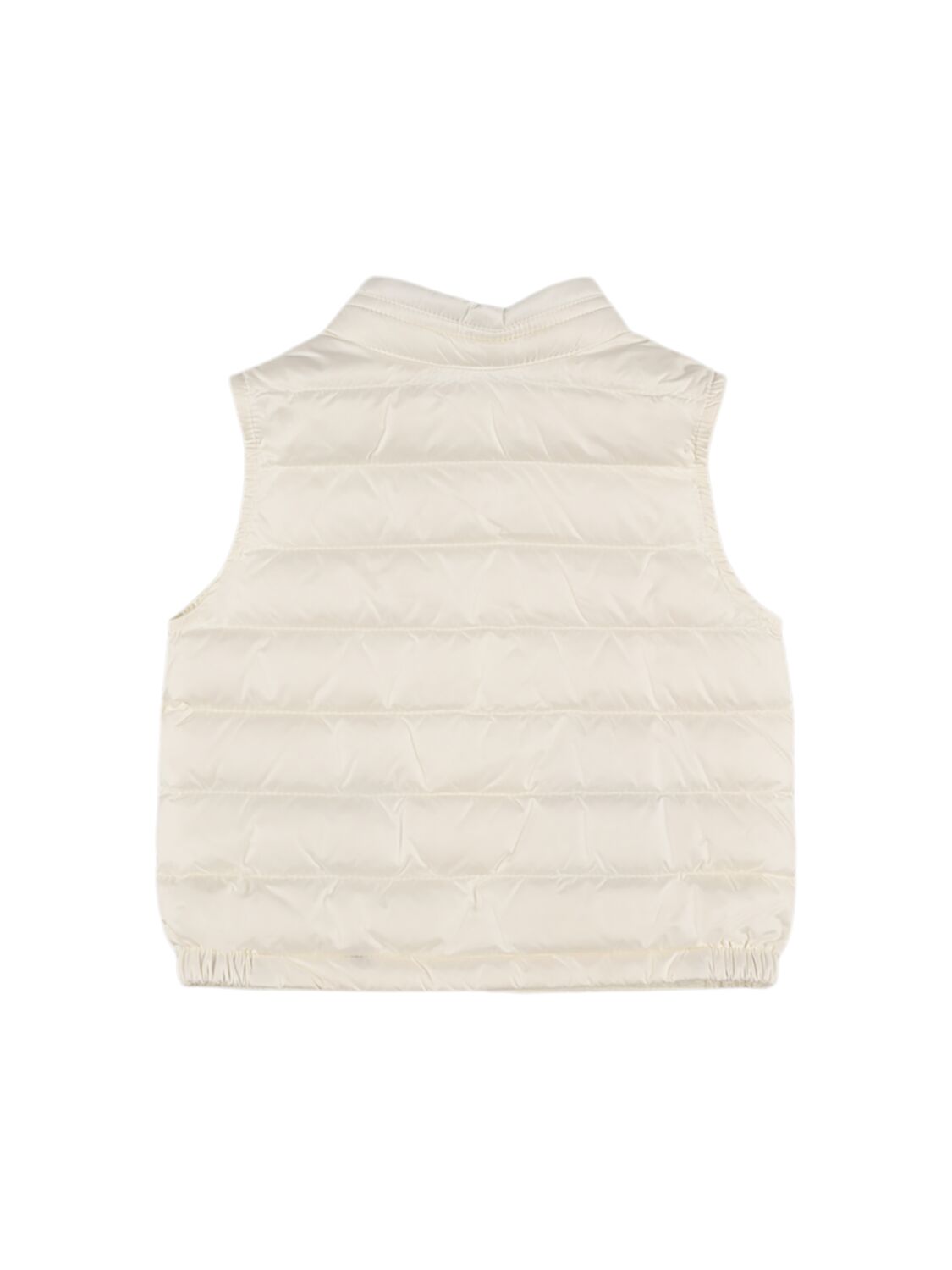 Moncler New Amaury Packable Nylon Down Vest In 白色