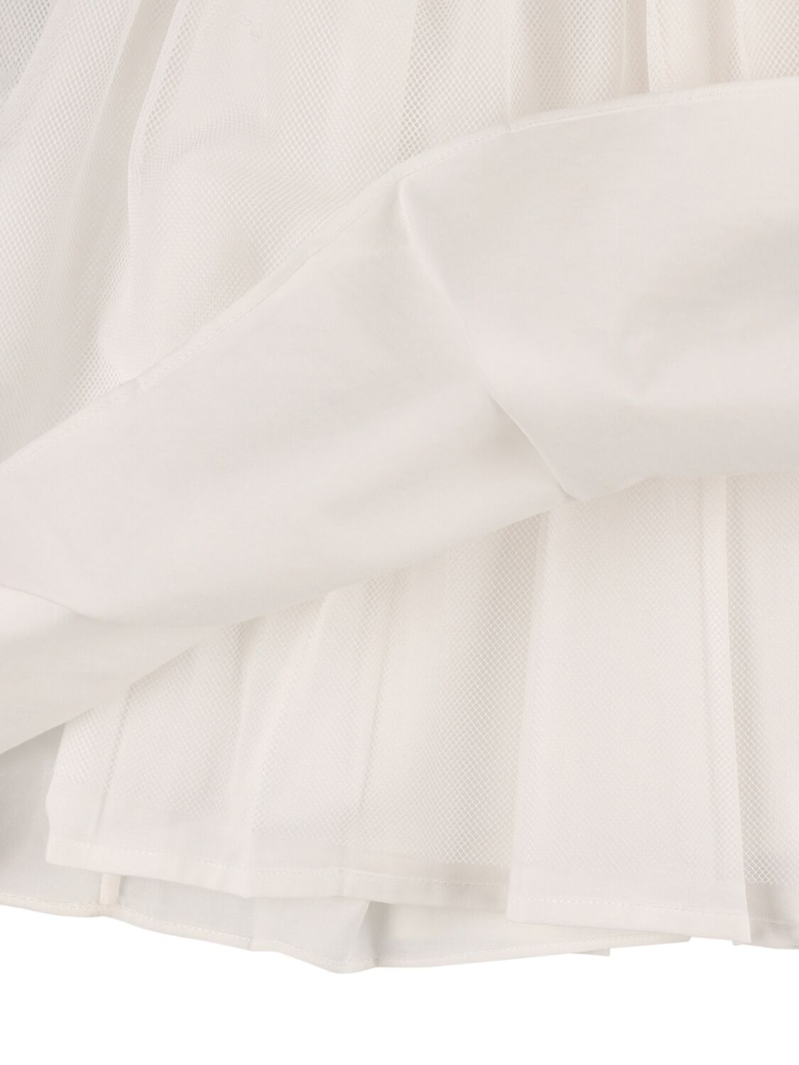 Shop Bonpoint Embroidered Cotton Voile Dress In White