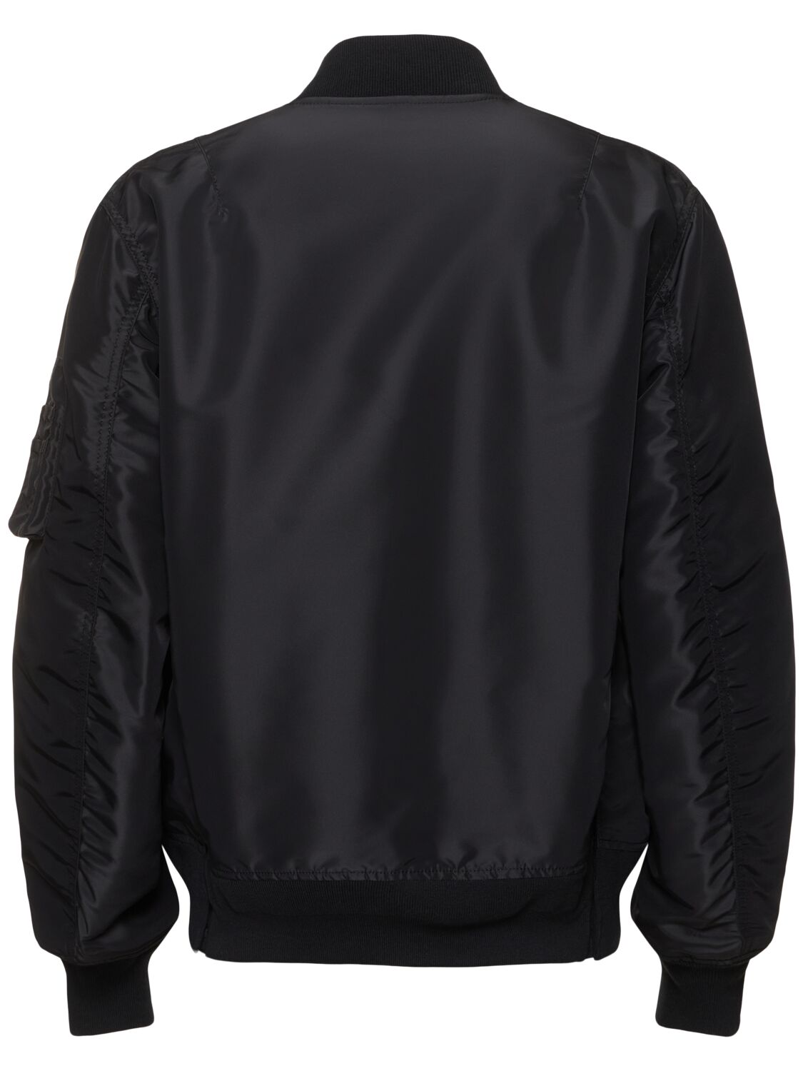 SACAI♡ Nylon Twill Mix Coat - BLACK 001 Nylon Twill Mix Coat | sacai Official Store サカイ オフィシャル