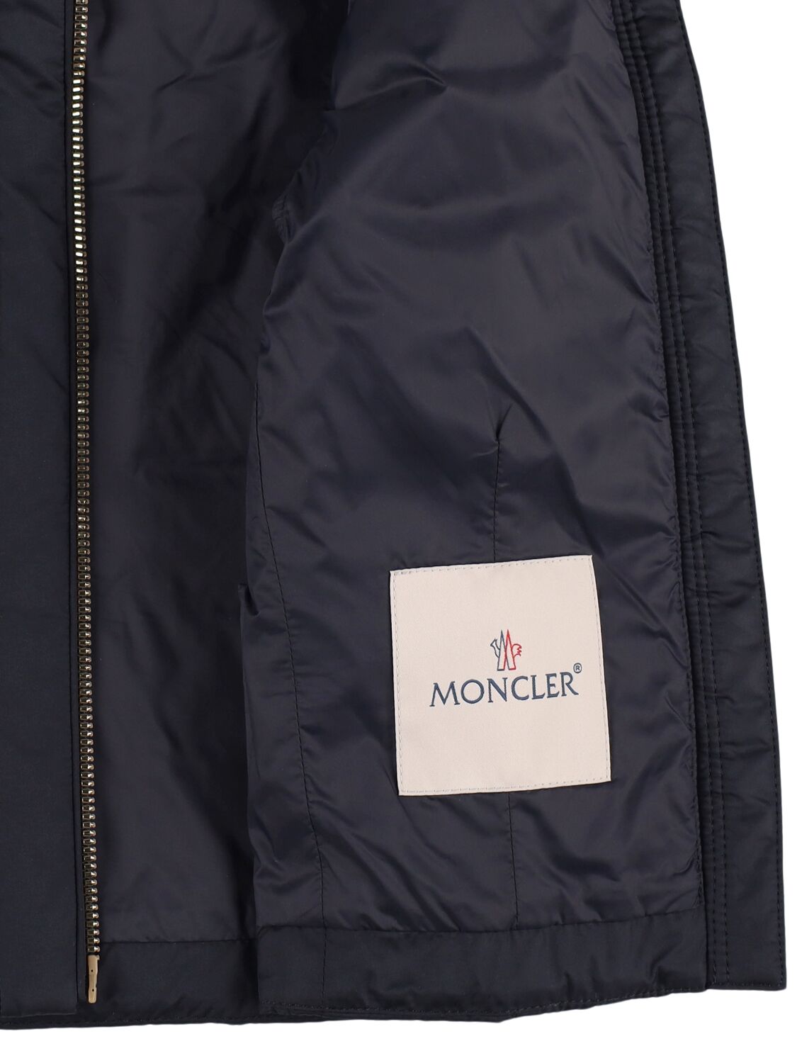 Moncler Velma Tech Down Vest In Dark Blue