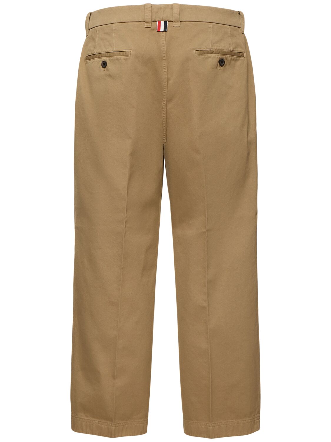 THOM BROWNE UTILITY GARMENT DYED CHINO PANTS 