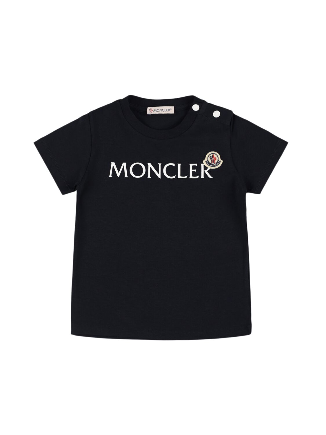 MONCLER Logo Cotton Blend T-shirt