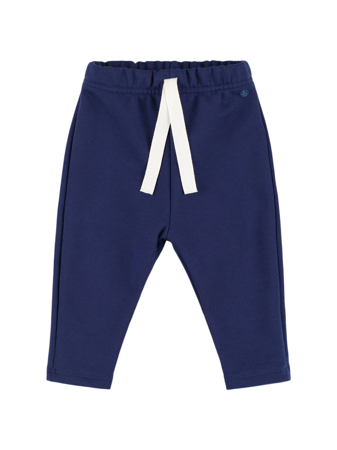 Petit Bateau Cotton Jersey Pants In Blue