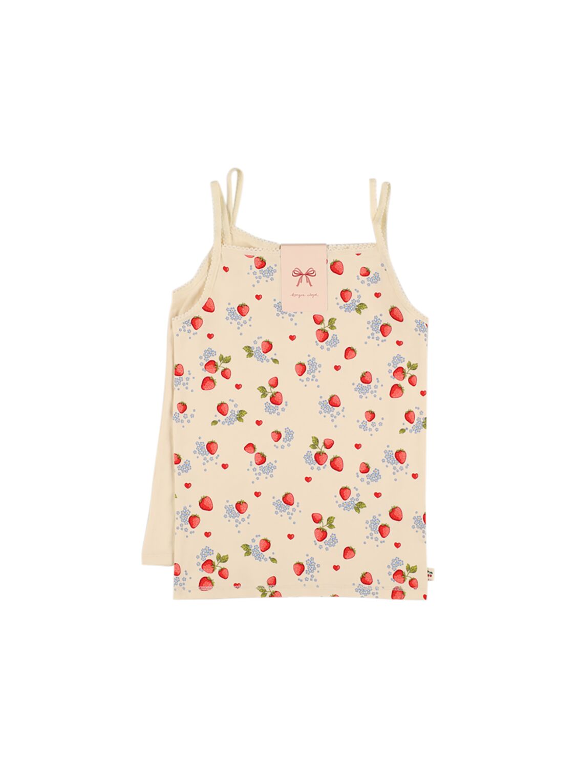 Konges Sløjd Pack Of 2 Printed Tank Tops In Multicolor