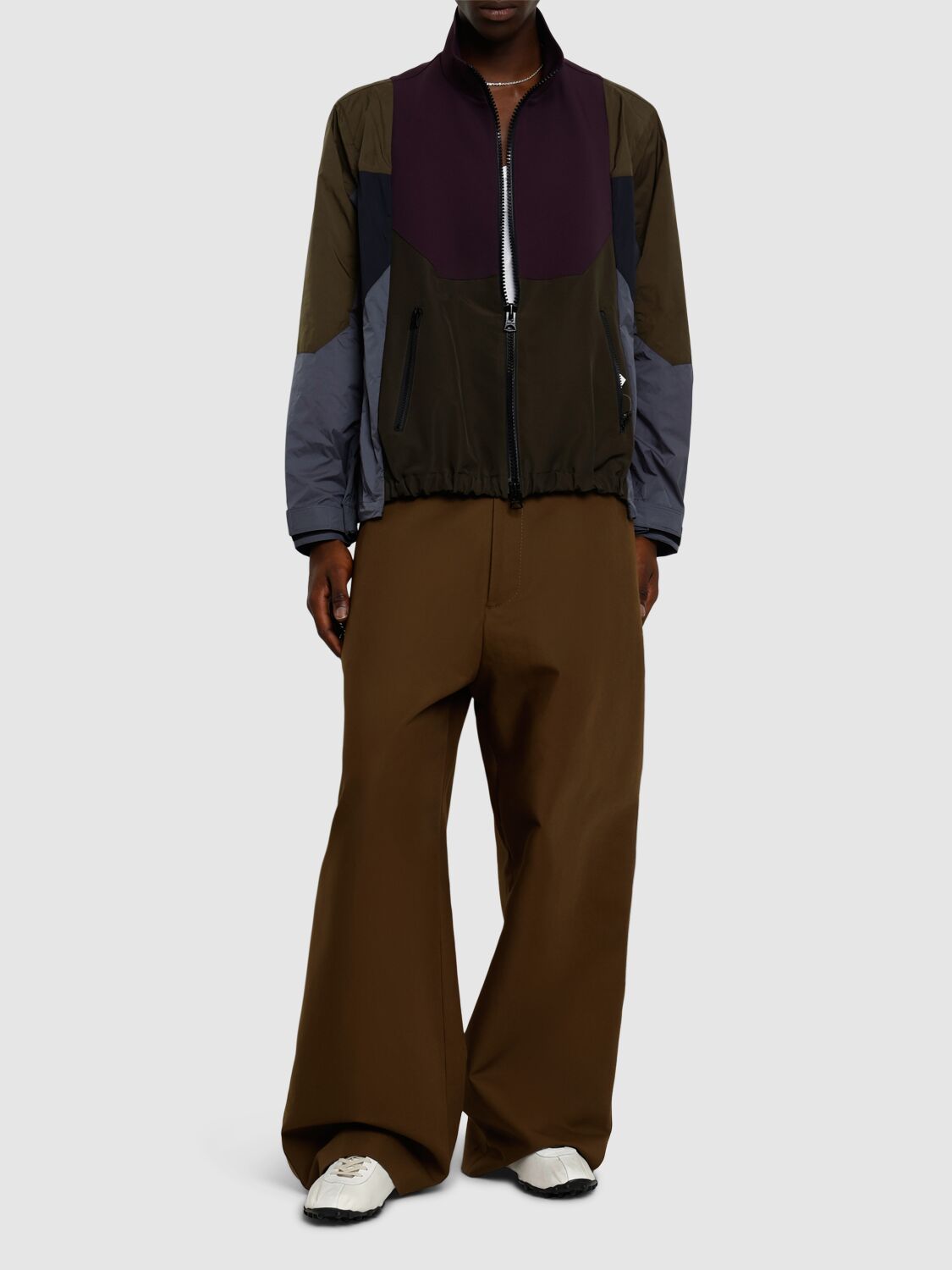 ACNE STUDIOS PLASS DOUBLE COTTON TWILL PANTS 