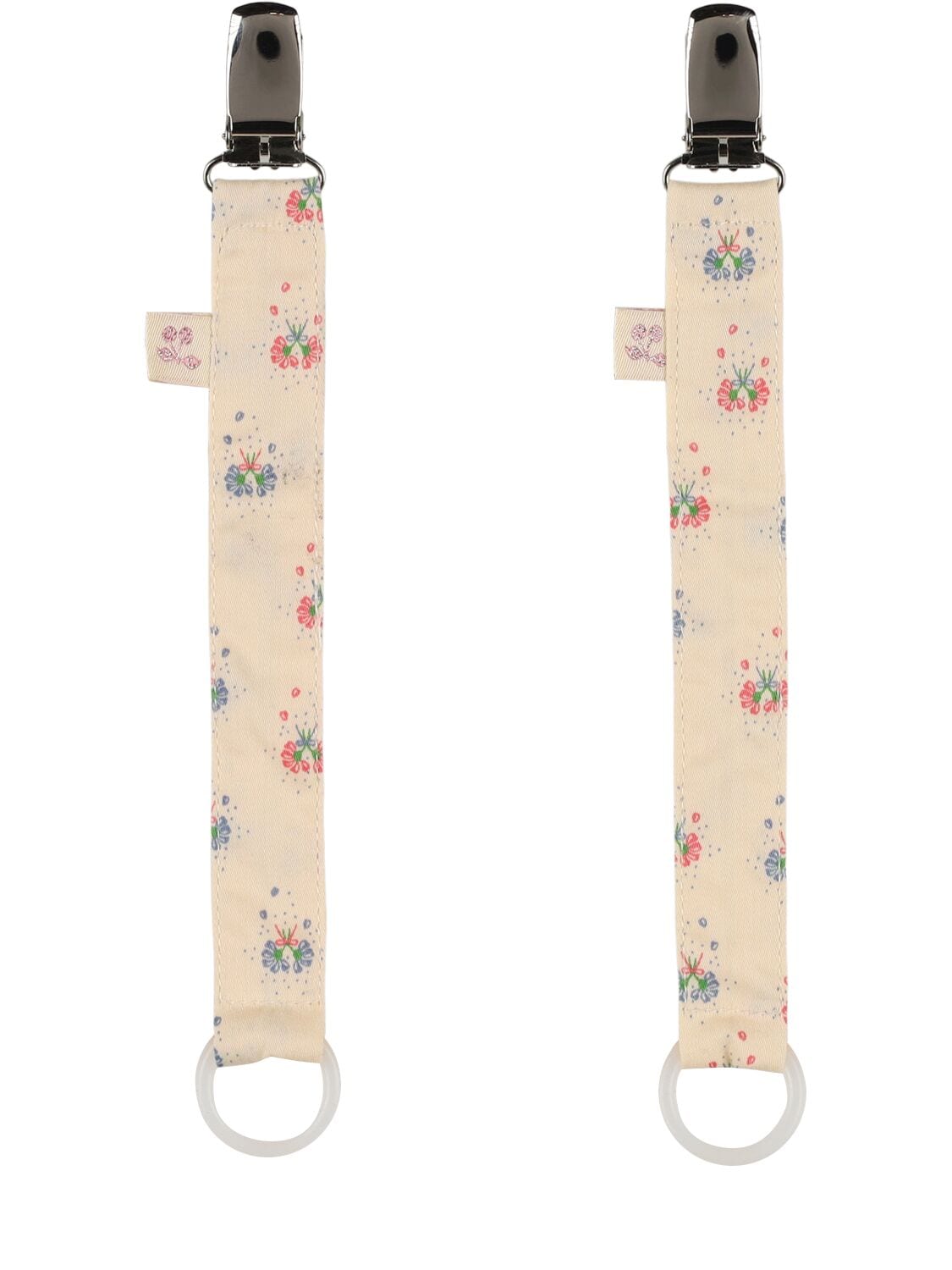 Pack Of 2 Organic Cotton Pacifier Straps