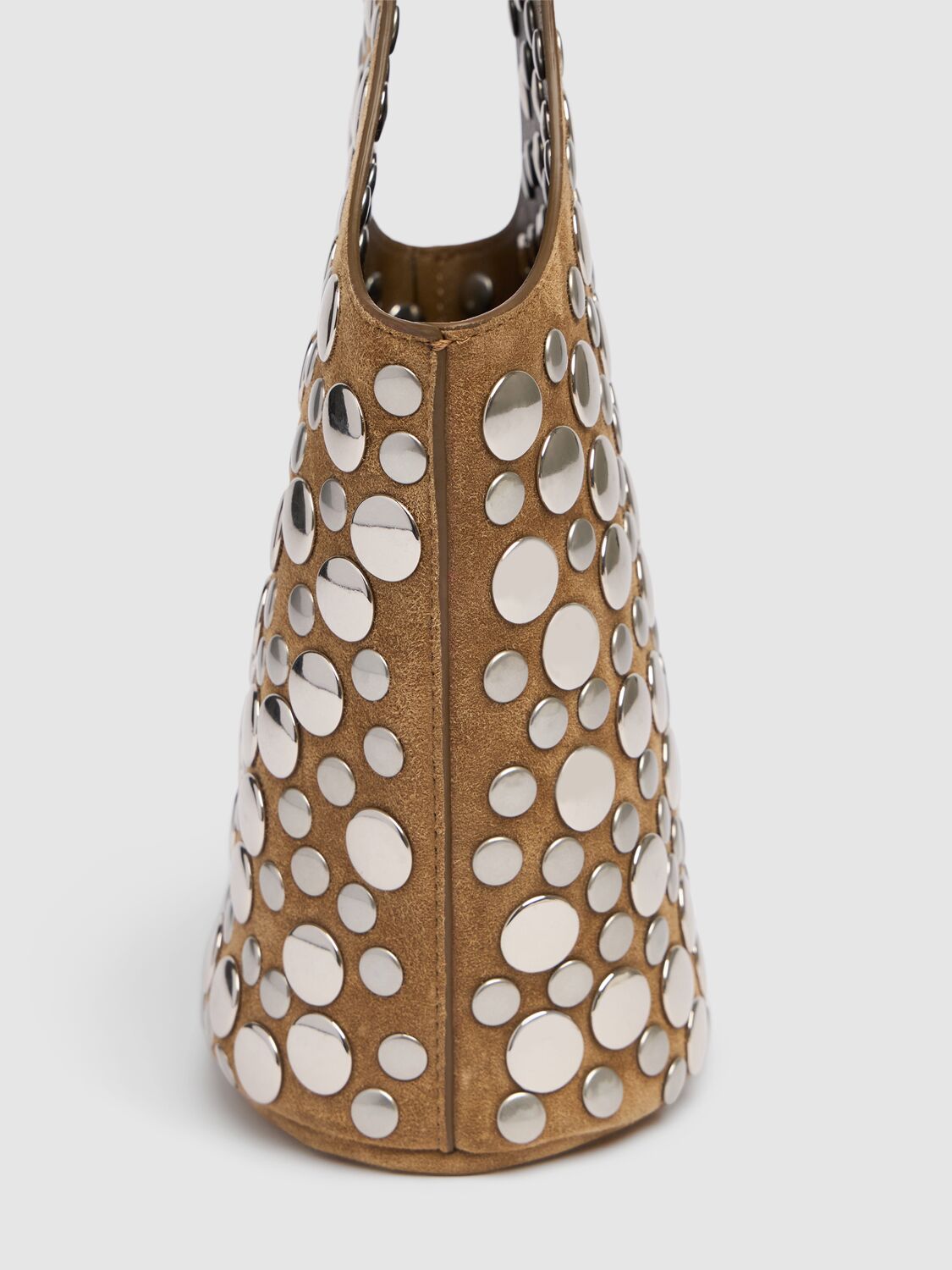 Khaite Small Livia Suede Top Handle Bag
