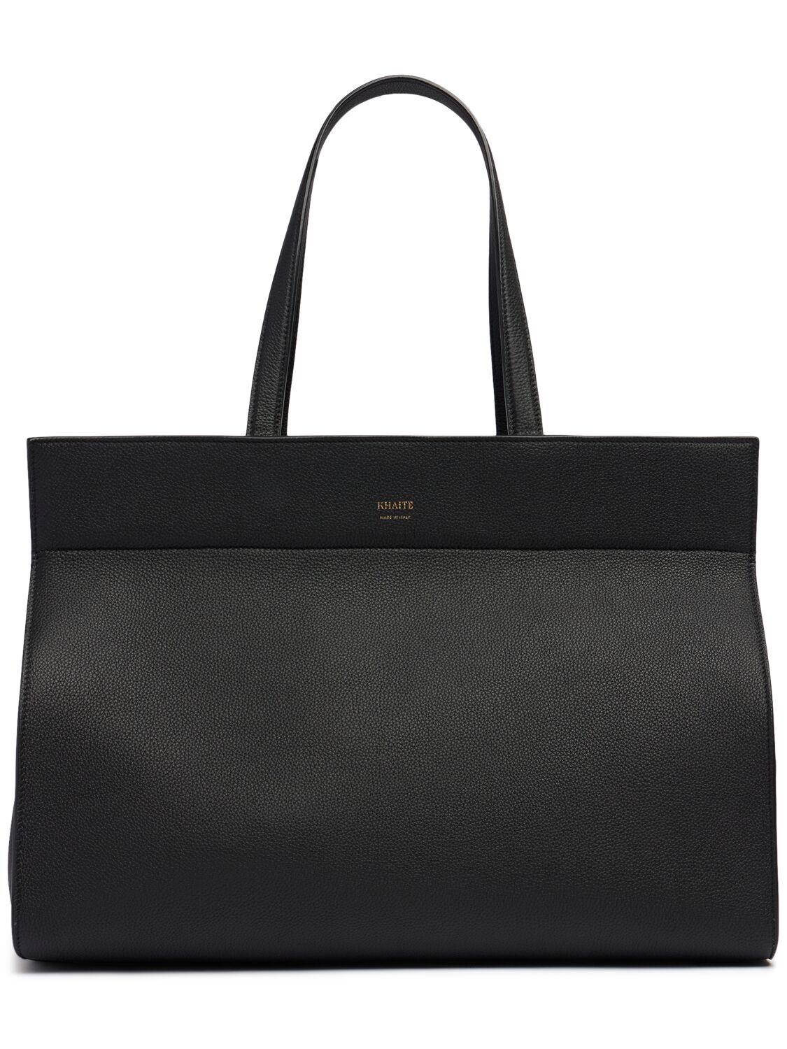 Khaite Crosby Smooth Leather Tote Bag
