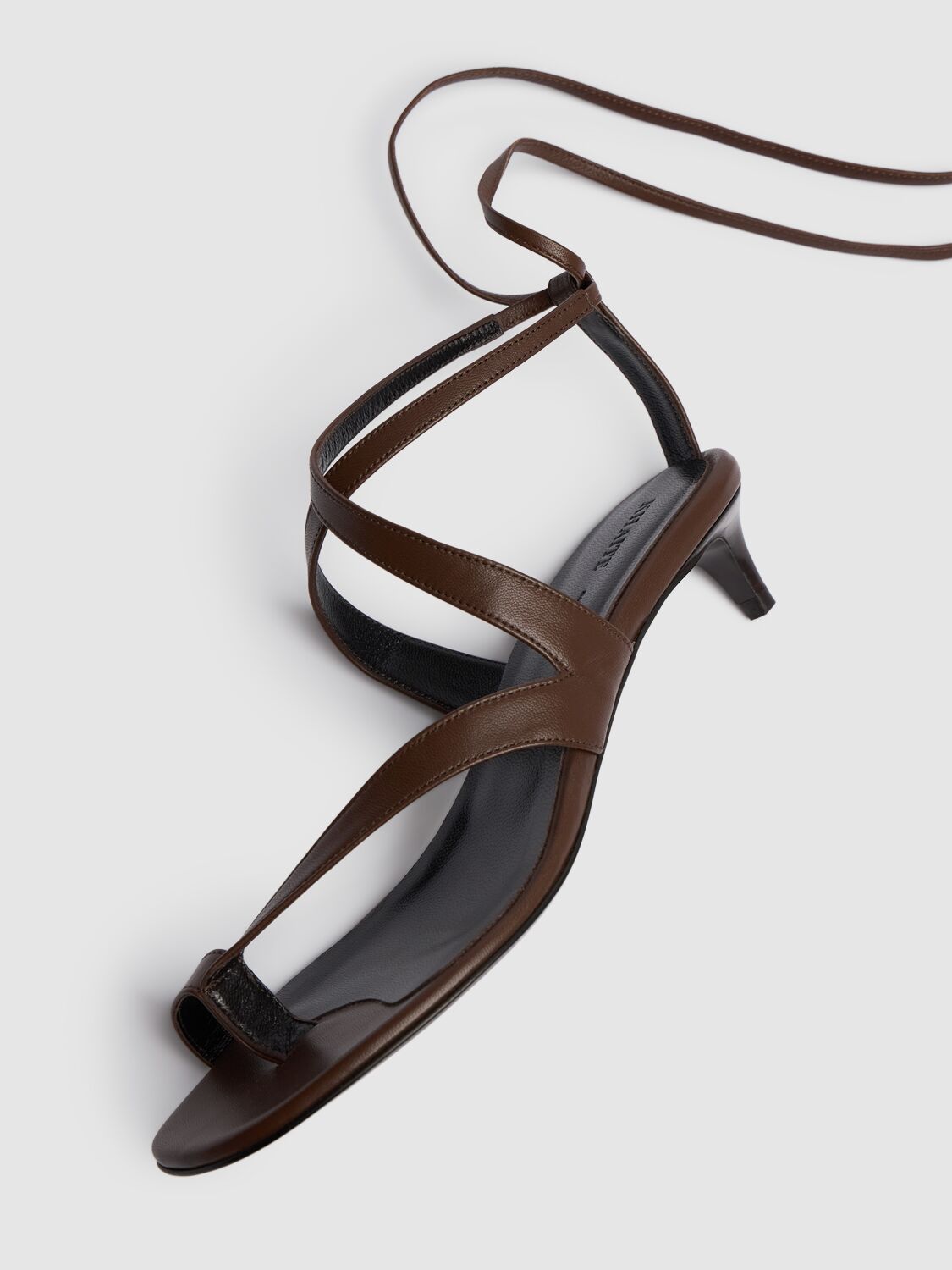 Khaite 35mm Aimee Leather Thong Sandals