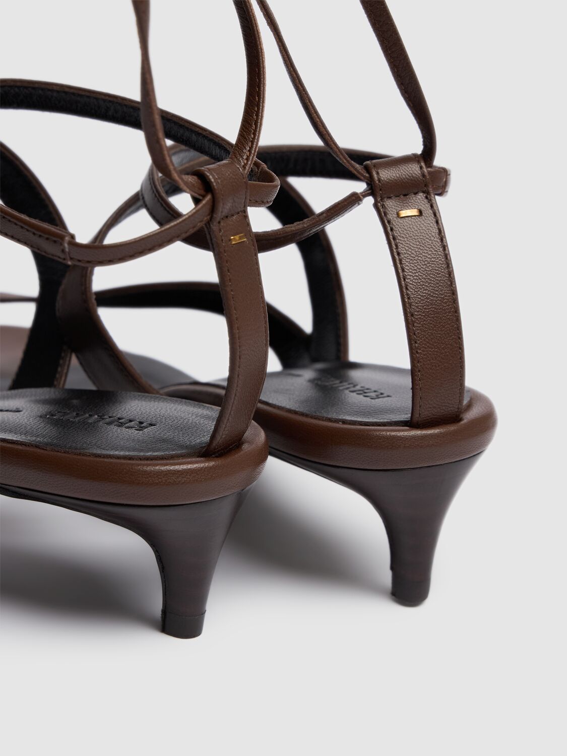 Khaite 35mm Aimee Leather Thong Sandals