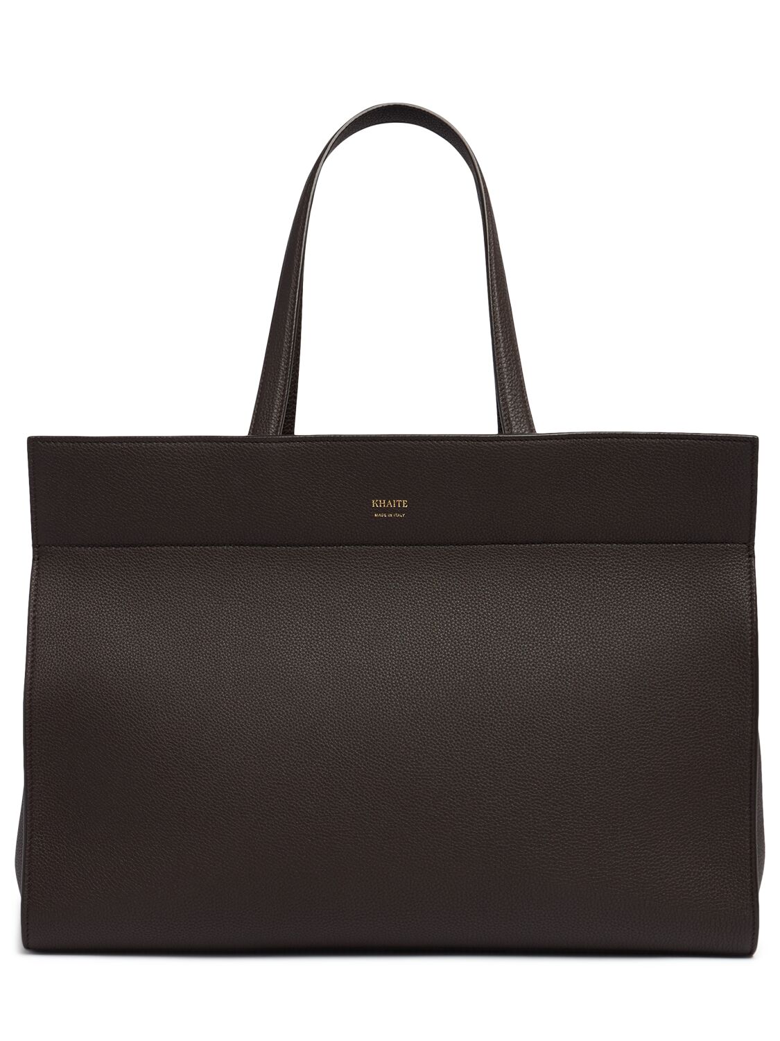 Khaite Crosby Smooth Leather Tote Bag
