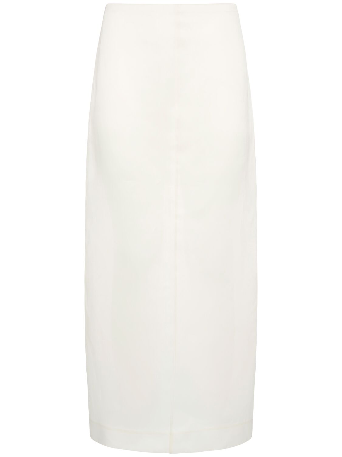 Khaite Lalisa Compact Organza Midi Skirt