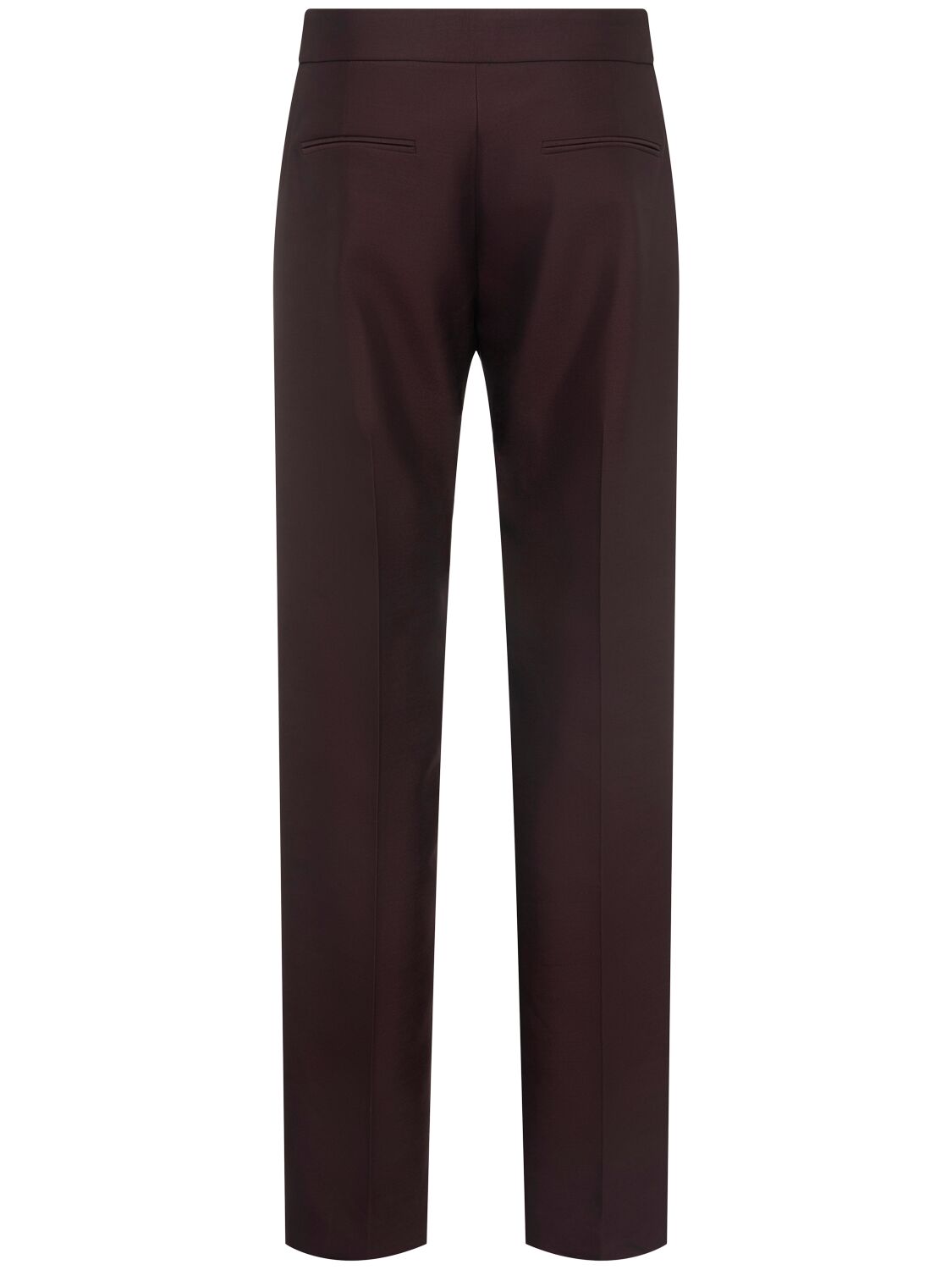 Khaite Callen Wool & Silk Straight Pants