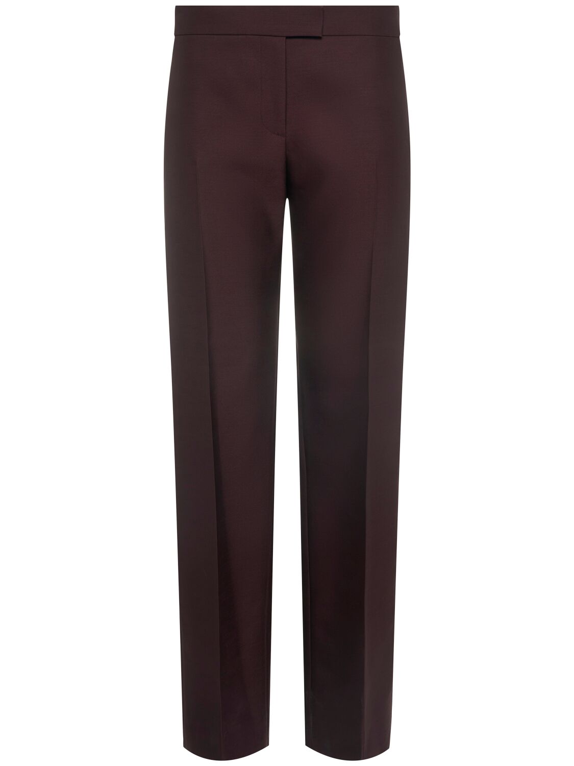 Khaite Callen Wool & Silk Straight Pants