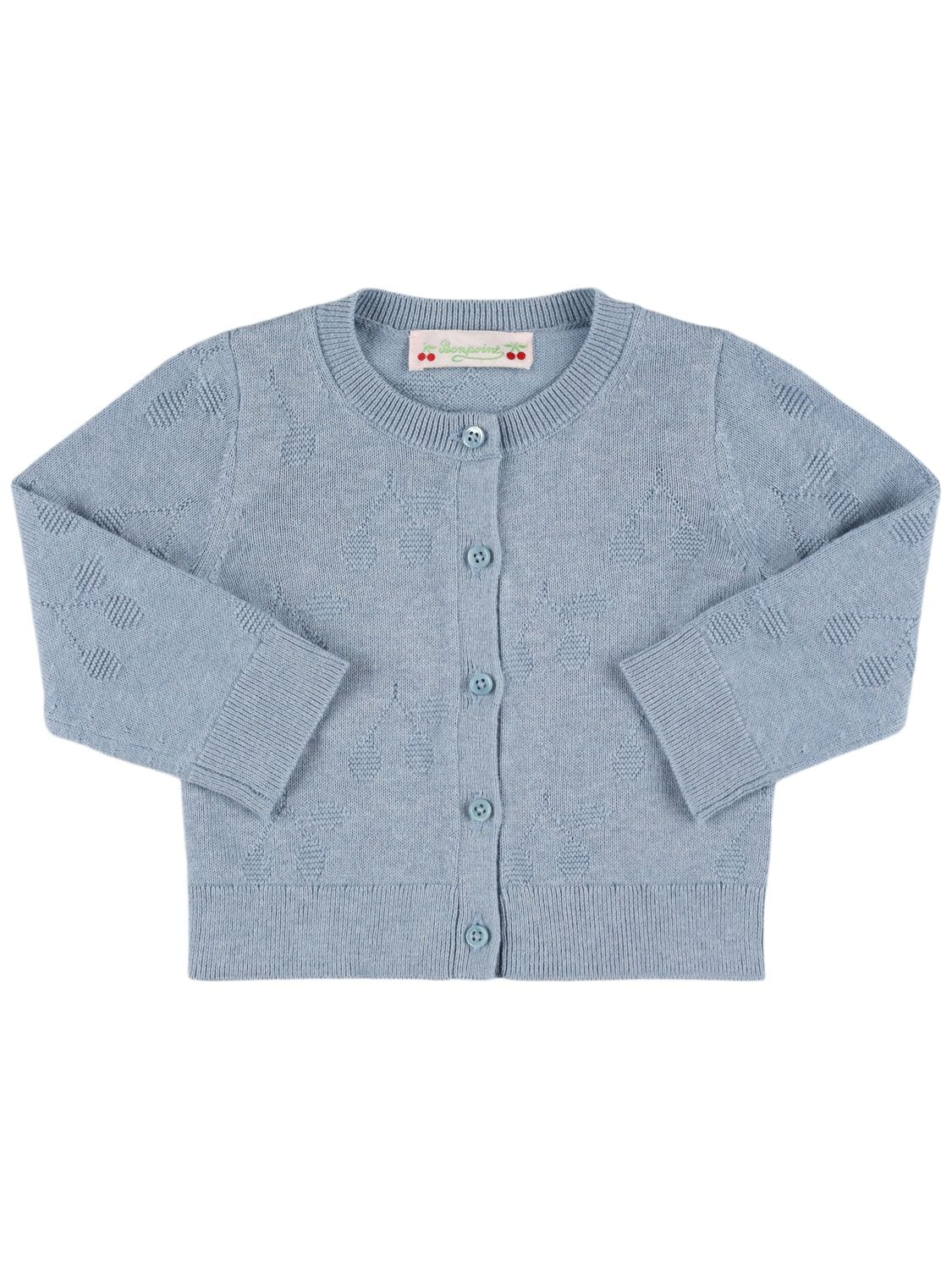 Cotton & Cashmere Knit Cardigan