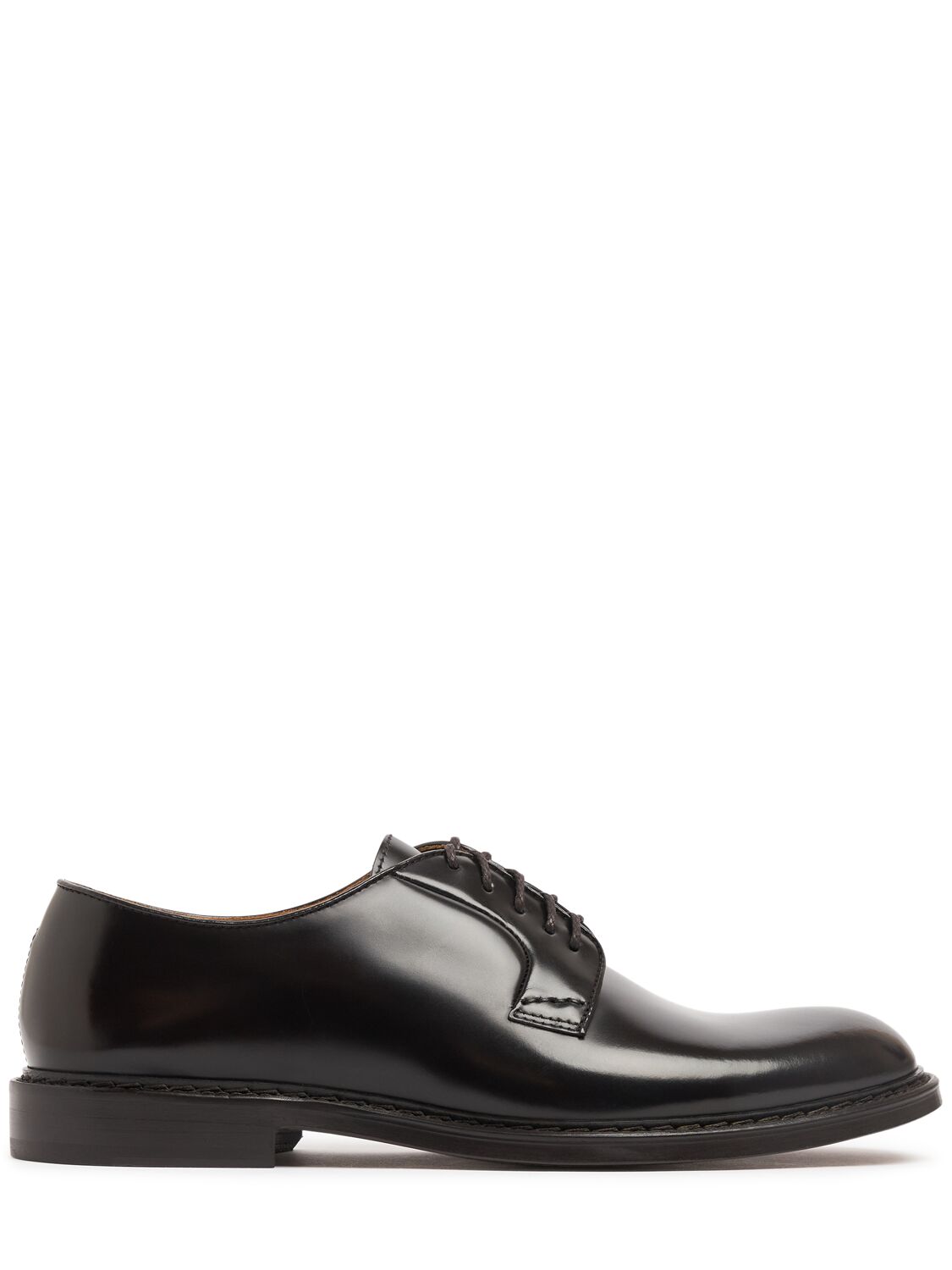 Derby Leather Lace-up Shoes