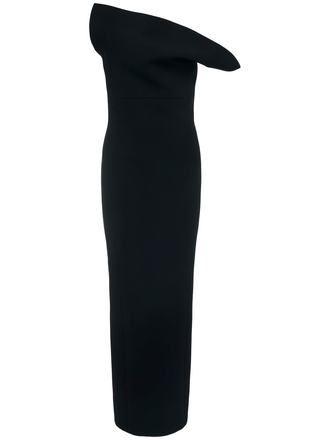 Khaite Cato Double Face Crepe Long Dress