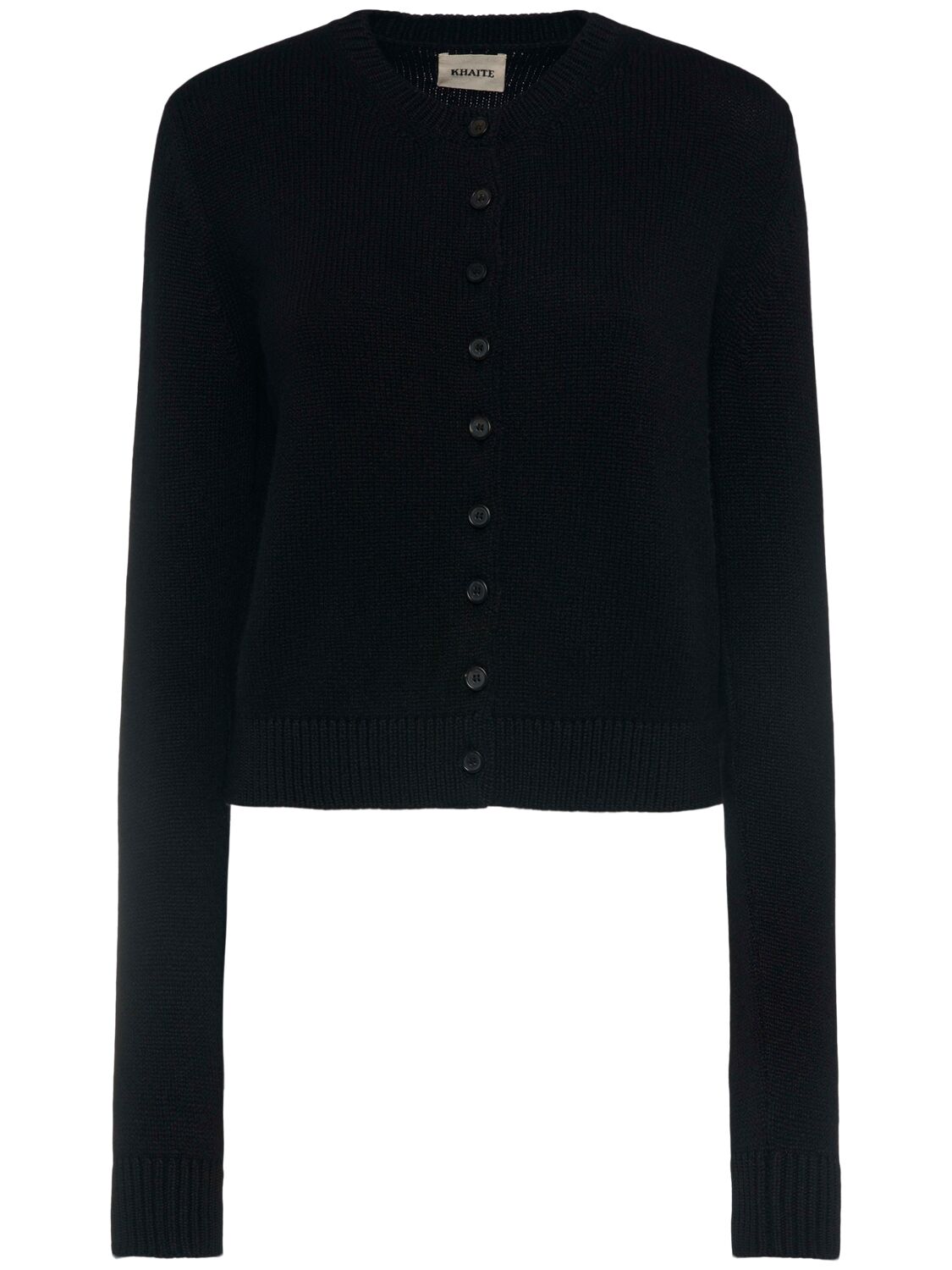 Khaite Everheart Cashmere Knit Cardigan