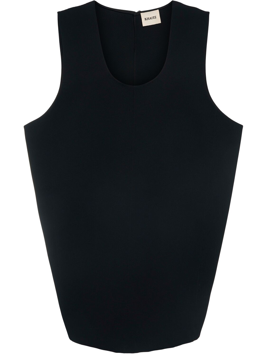 Khaite Nyona Double Face Crepe Mini Dress
